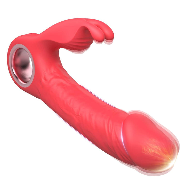 Rabbit Vibrator, G Spot Clitoral Anal Stimulator, 10 Vibration Modes