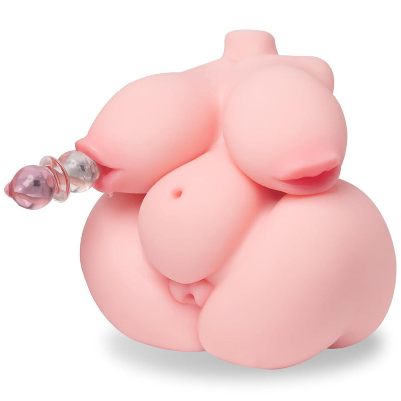 10.14 LBS Sex Dolls for Men Masturbator with Penetrable Big Nipples, Sex Toys with Realistic Boobs Vagina and Anal, 5 in 1 Torso Love Doll with Pocket Pussy for Men Masturbation