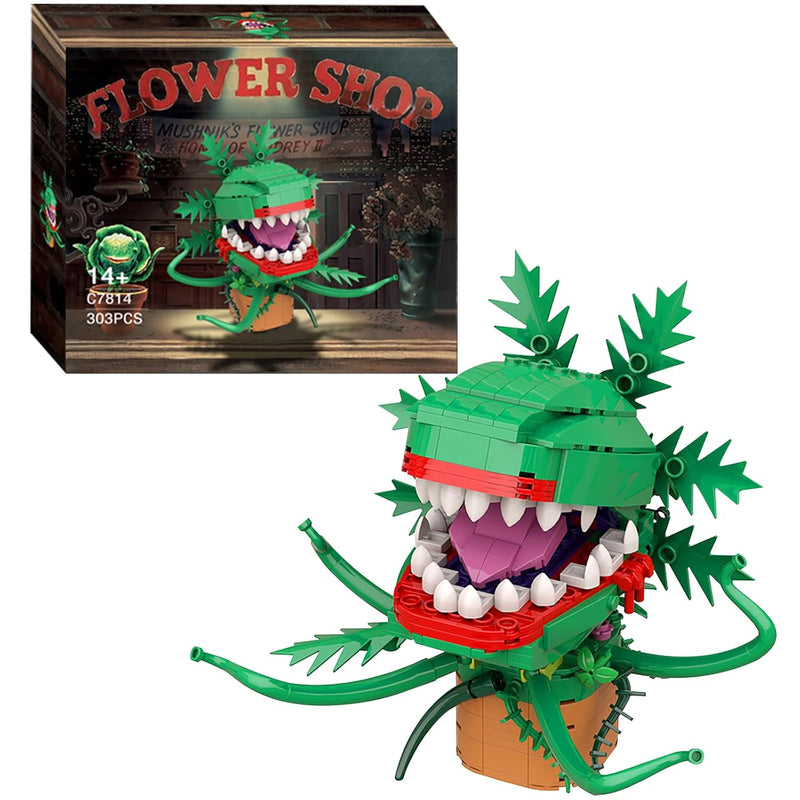 Audrey Ii Building Blocks Set Compatible With Lego, Piranha Flower Little S