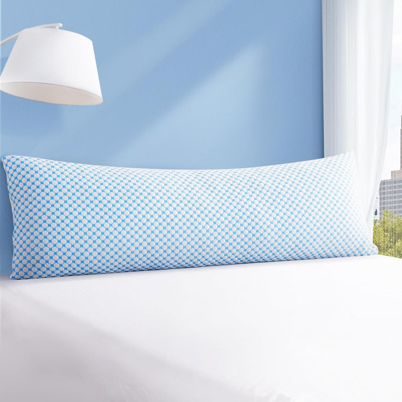 Firm Body Pillow Shredded Memory Foam(Adjustable Loft), Cooling Breathable For