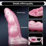 Monster Penis Sleeve For With Stand Silicone Cock Sheath With Cock Ring Hollow Penis Enlarger Pennis Extender Adult Sex Toys (D)
