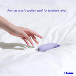 AER Women's Suction Massager: Powerful, Comfortable, Periwinkle
