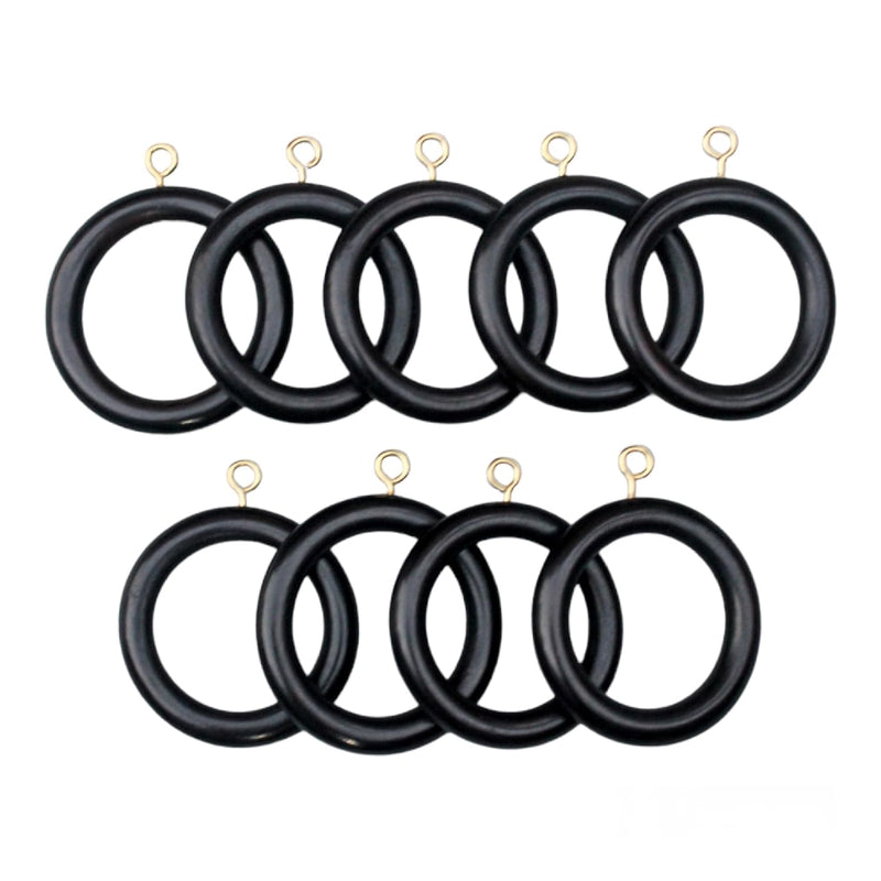 Handmade Wooden Curtain Rings For Window And Door Decoration | Drapery Rings |