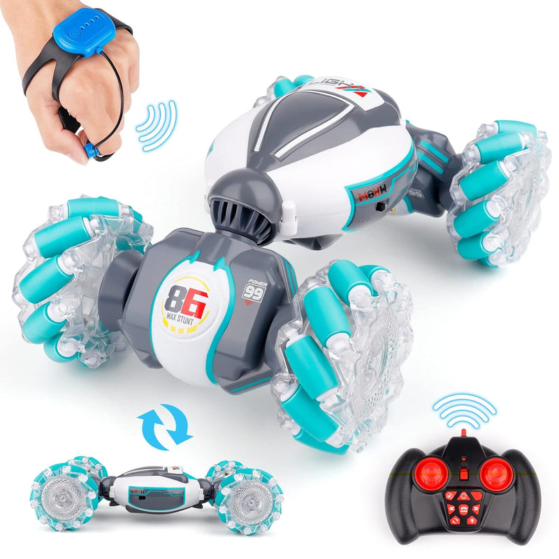 Gesture Sensing Rc Stunt Car Toys For 6 12 Yr Boys&Girls Best Birthday Gifts F