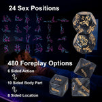 Sex Dice Game, Positon Dice Adult Sex Toy Game For Valentines Date Night, Couples Sex Positon Dice Toys For Games Romantic (9 Pcs Gift Box)