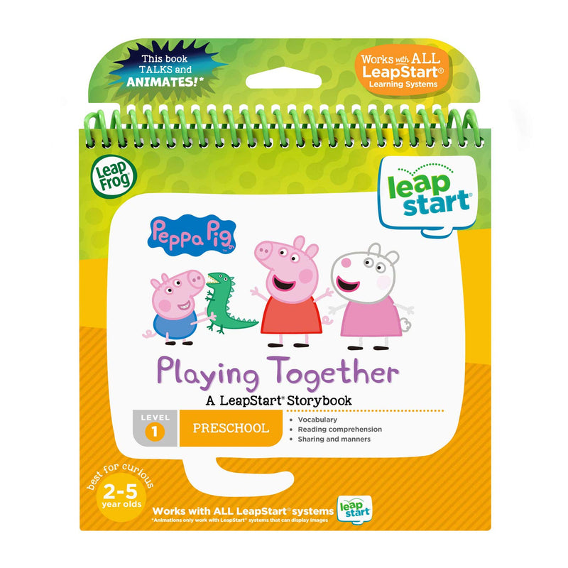 LeapFrog Leapstart 3D Peppa Pig Playing Together Book, Level 1