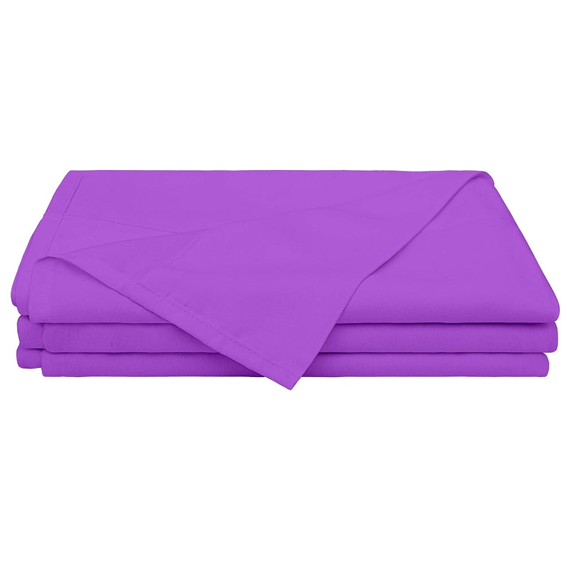 King Microfiber Flat Bed Sheet Only, Luxury 1800 Thread Count Wrinkle And Fade