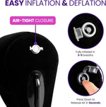 Inflatable Positioning Pillow for Deeper Support & Comfort in Intimate Play