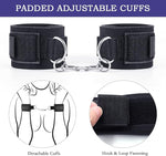 Adjustable Wrist-to-Thigh Restraint Set – Bondage Cuffs & Straps for Couples Play
