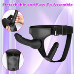 Strap On Double Ended Dildo Harness with Removable Realistic Dildos