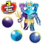 Deep Goo Sea King Hydra Figure With Triple Attack 3 In 1 Goo Power. Plus Light And Sound Battle Action!
