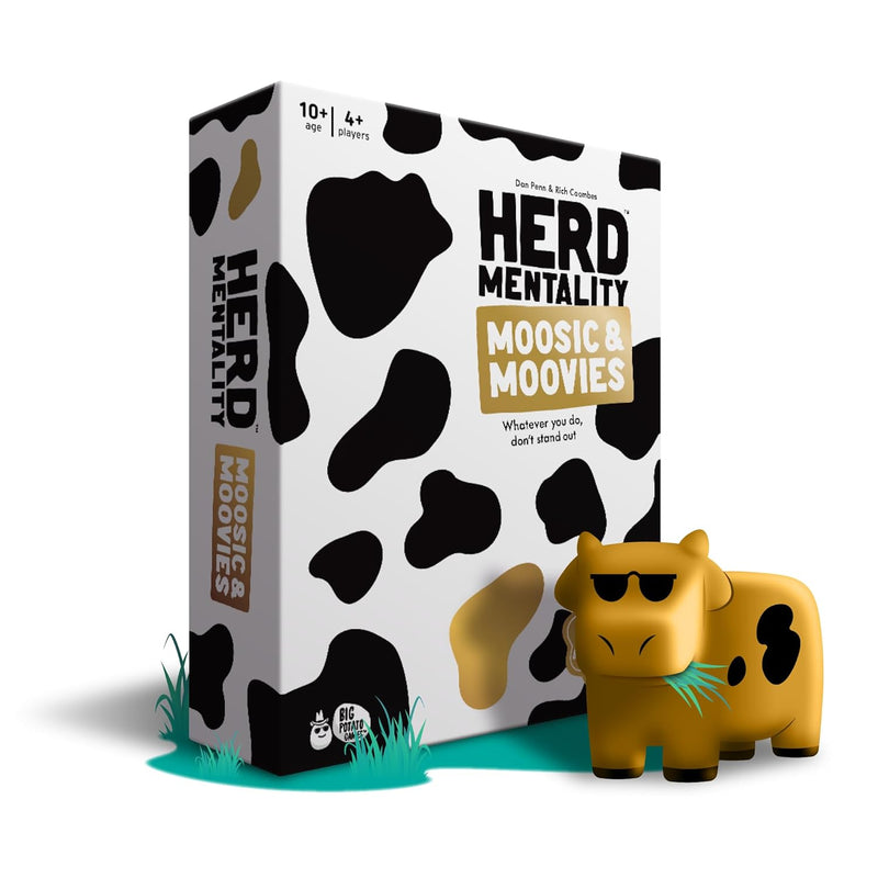 Herd Mentality Moovies & Moosic Board Game Fun For The Whole Family