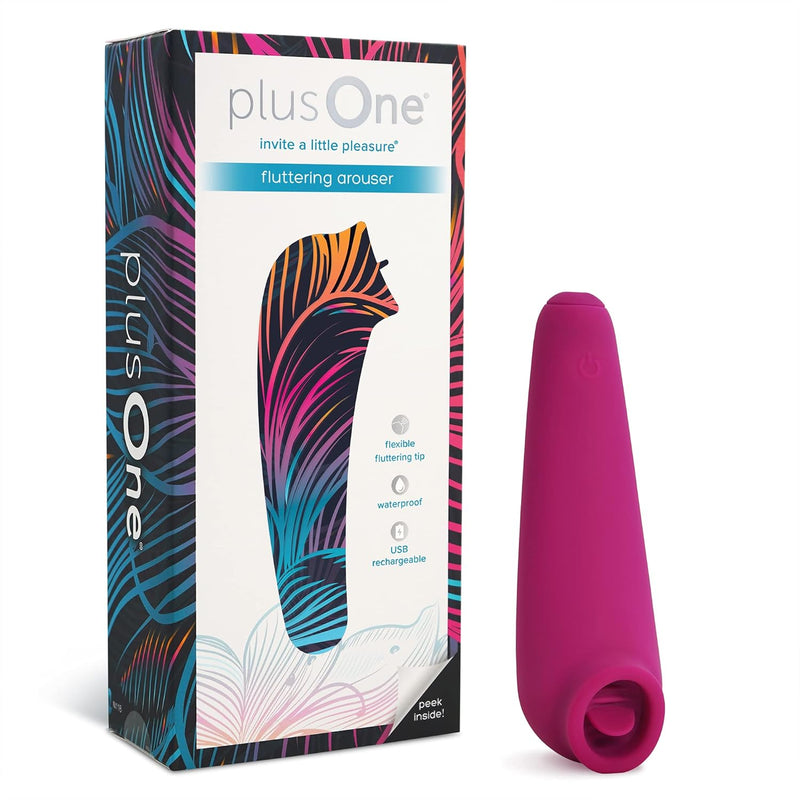 Fluttering Arouser Clitoris Stimulator Sex Toy - 10 Modes, Vibrating Flexible Tongue Flutter For Clitoral Stimulation Device - Waterproof & Rechargeable Battery