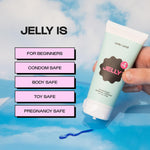 Jelly Personal Lubricant – Water Based Lube And Nudge: Body Safe, Waterproof, Silicone, Sensation Plug