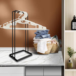 2 Pack Hanger Organizer,Clothes hanger Stacker for Closet Laundry Room，Can accommodate 110 wire hangers，Hanger storage That fits hangers