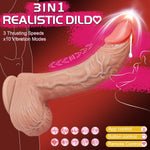 Thrusting Dildo Sex Toys For Women, 9? Dildos G Spot Vibrator Anal Toys With 10 Vibrations & 3 Thrusting Speeds, App Remote Control Suction Cup, Thrusting Vibrator Sex Machine Adult Sex Toy