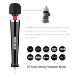 10-Speed Handheld Massager - Powerful Therapy for Muscle Recovery