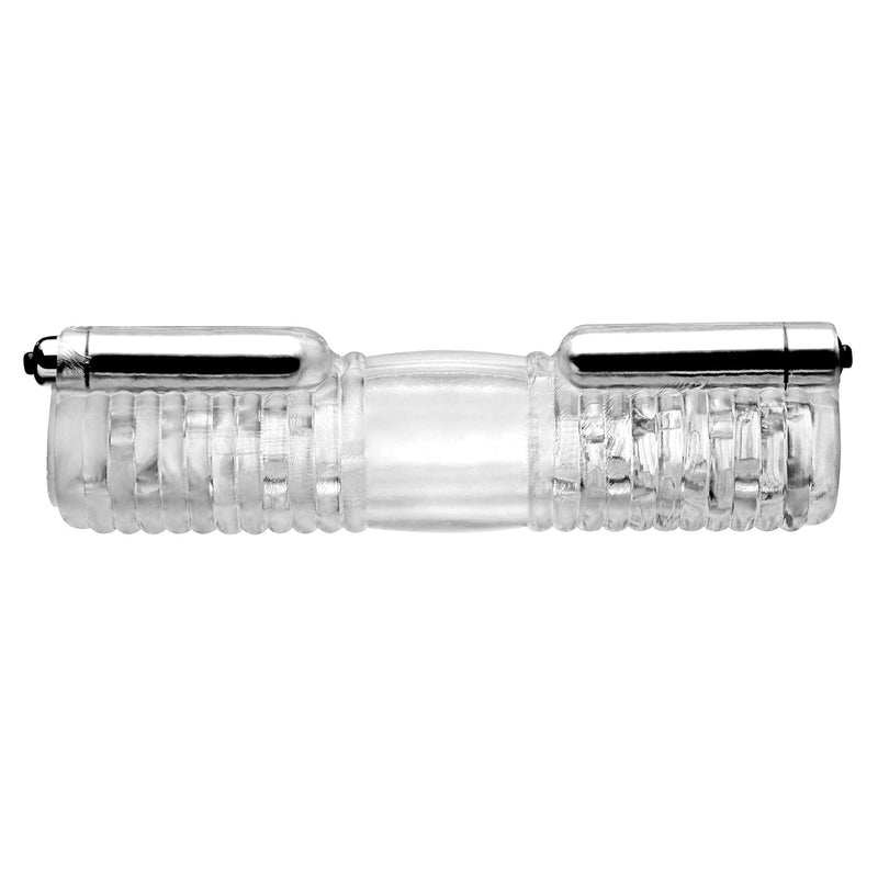 Head To Head Vibrating Sleeve