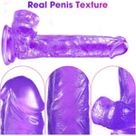 6 Inches Realistic Dildo For Beginners, Adult Sex Toys Lifelike Anal Dildos For G Spot Stimulator Anal Plug Training Sets (Pink)