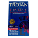 Double Ecstasy Condoms 10 Ct, Pack Of 4