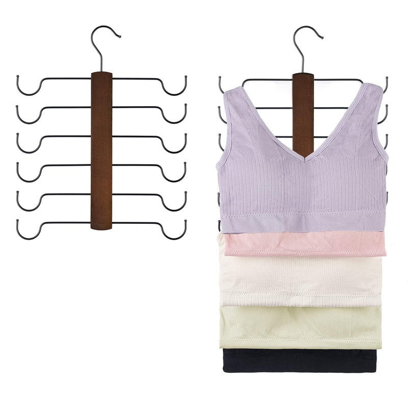Tank Top Hanger Set Of 2 Bra Hangers For Closet Organizer Space Saving Sports Br