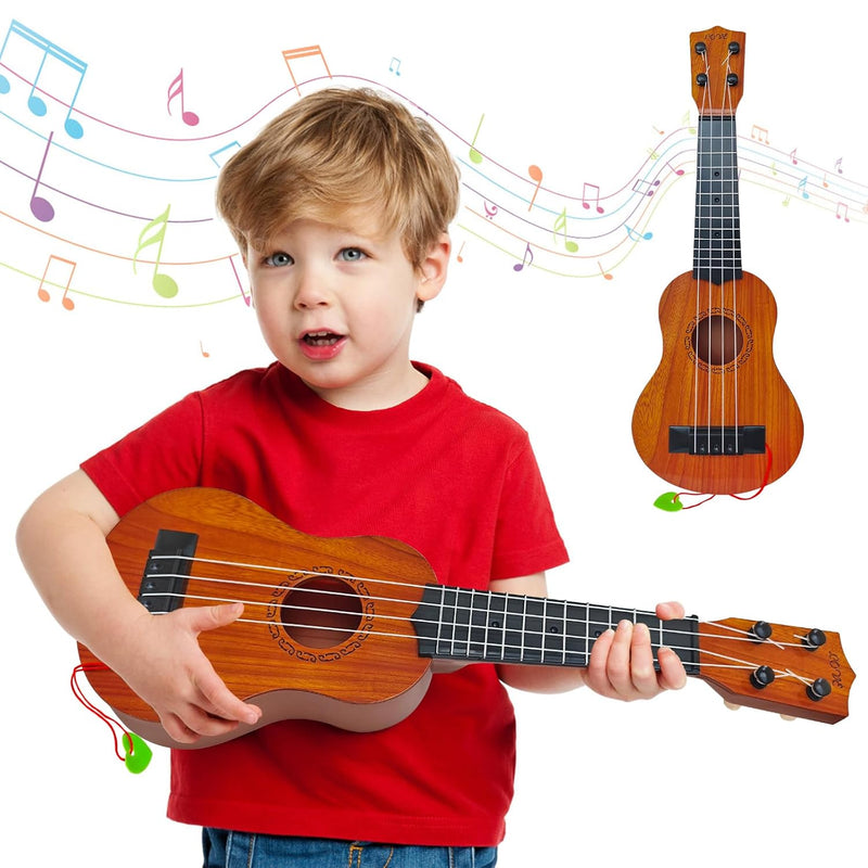 Kids Toy Ukulele Guitar,17 Inch Classical Guitar Musical Toy,4 Strings Guit