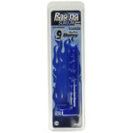 Raging Hard-On Slim Line 9-Inch Ballsy, Blue Jellie