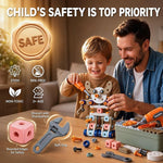 211-Piece STEM Tool Building Kit for Kids Ages 3-8