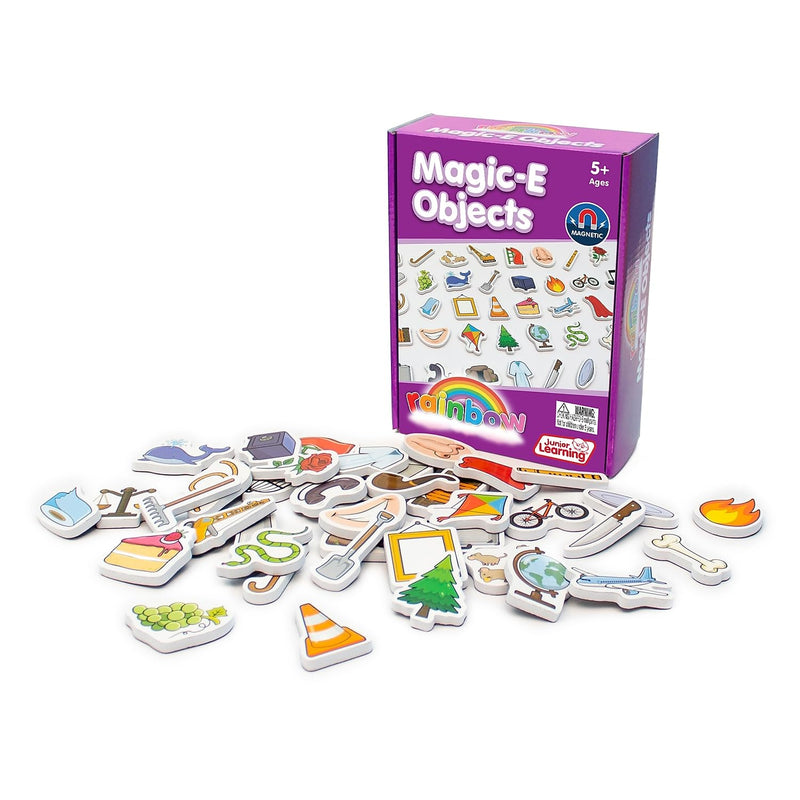 Junior Learning Magic-E Objects - Magnetic Learning Foam Objects, Multi Sma
