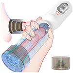 Electric Penis Vacuum Pump Enlarger With Anti-Strain Silicone Sleeve, Cock Extender Enhancer Stretcher With 4 Suction Modes, Male Masturbator Adult Sex Toys For Men Extension, Sex Machine