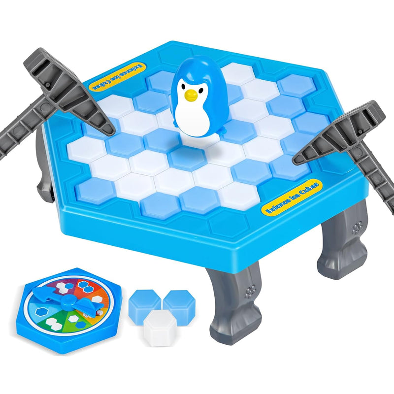 Save Penguin On Ice Game, Penguin Trap Break Ice Activate Family Party Ice