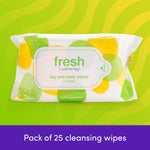 Mega Mighty Thick Penis Sleeve And Fresh Sex Toy & Body Wipes - Male Sex Toy Bundle