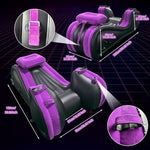 Inflatable Sex Chair with Automatic Air Pump, Positioning Pillow & Bondage Accessories