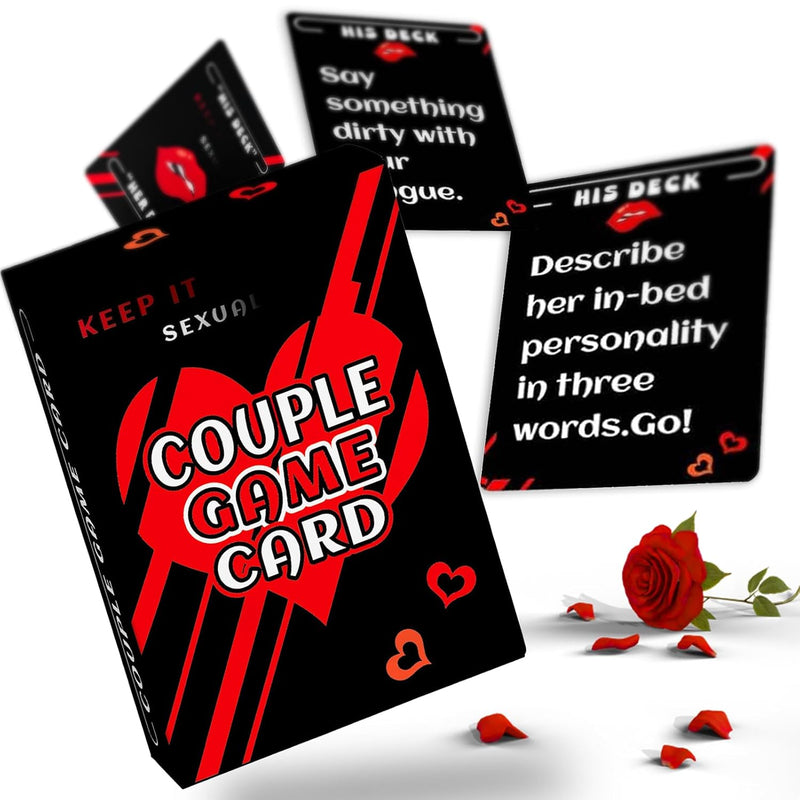 Newly Romantic Sx Gaming Cards For 2 Adults,Super Fun Couples Game For Date Night With 50 Challenges,Couple Cards To Build Intimacy And Connection Qz01