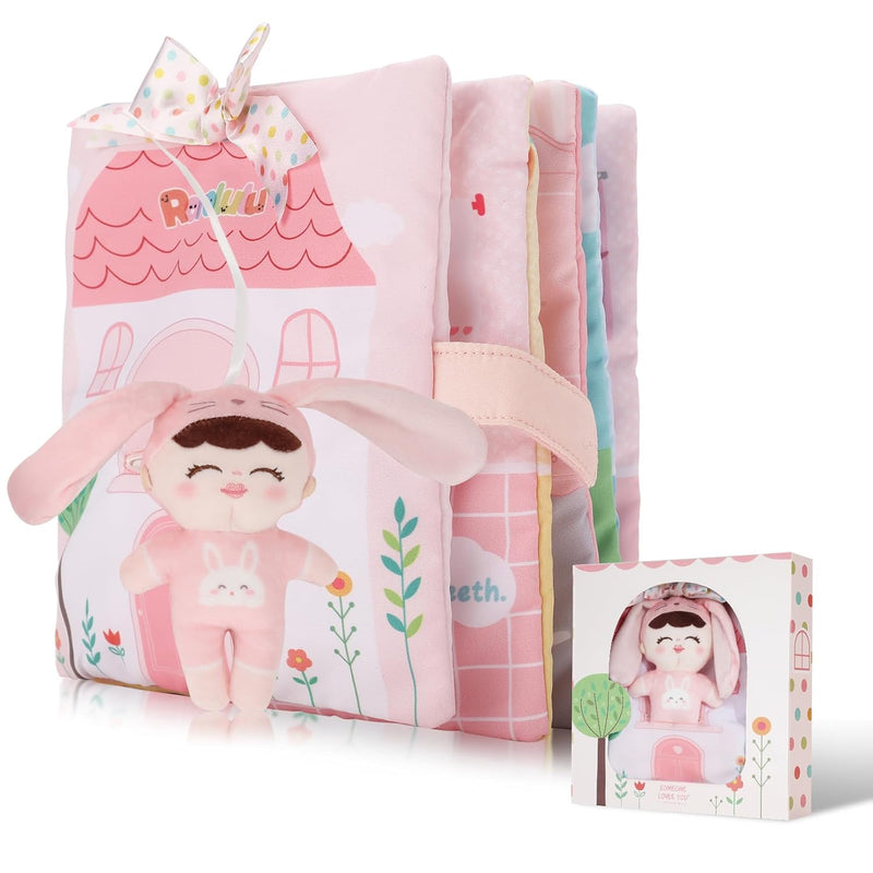 Soft Cloth Books For Baby Gift Activity Quiet Cloth Books Developmental Toy
