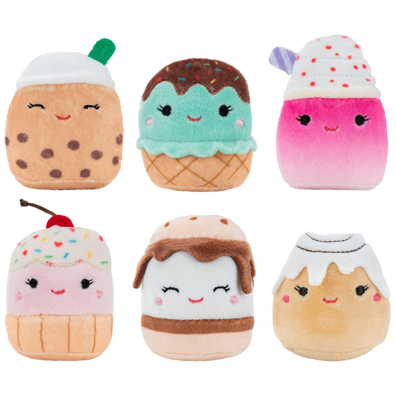 By Original Squishmallows Sweet Tooth Squad Plush 2 Inch Bernice, Chanel, C