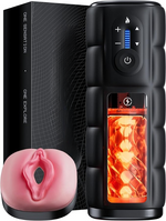 Rechargeable Male Wellness Massager with 65mm Thrusting & Heating