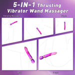 Thrusting Dildo G Spot Vibrator Wand Massager Womens Couples Sex Toys 10+5+Heating Modes, Female Sex Toy Adult Toys For Women Dildos Vibrators Consoladores, Vibradores Adult Sex Toys & Games Vibrater