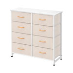 Storage Dresser Furniture Unit-Tall Standing Organizer For Bedroom, Office, Livi