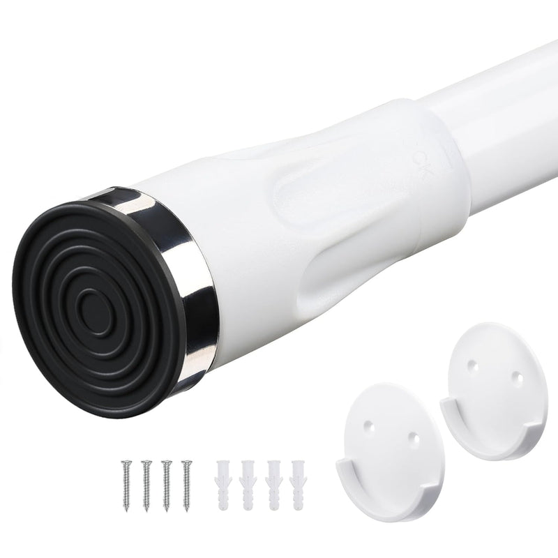 Closet Rod 29-45 Inch - Adjustable Hanging Closet Rod With Brackets Heavy Duty -