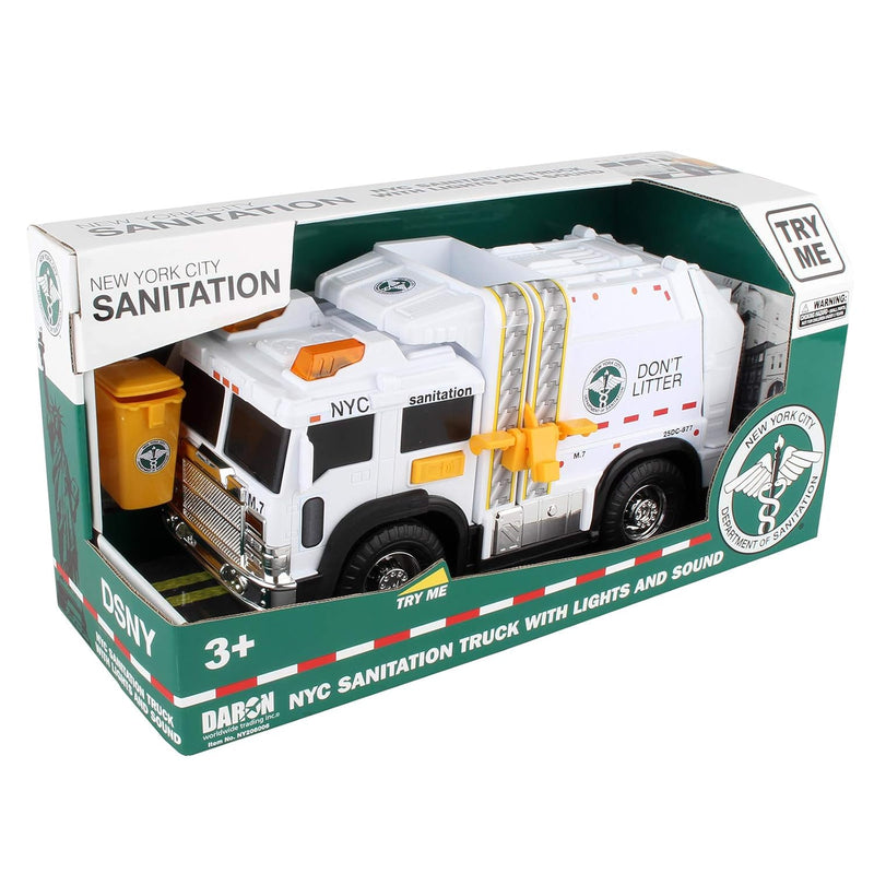 Daron NYC Sanitation Truck with Lights & Sounds 2019 New