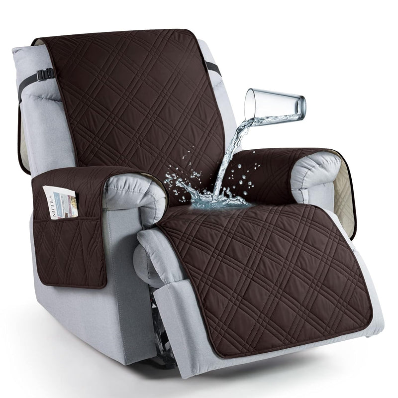 100% Waterproof Recliner Chair Cover, Non Slip Recliner Covers For Recliner Ch