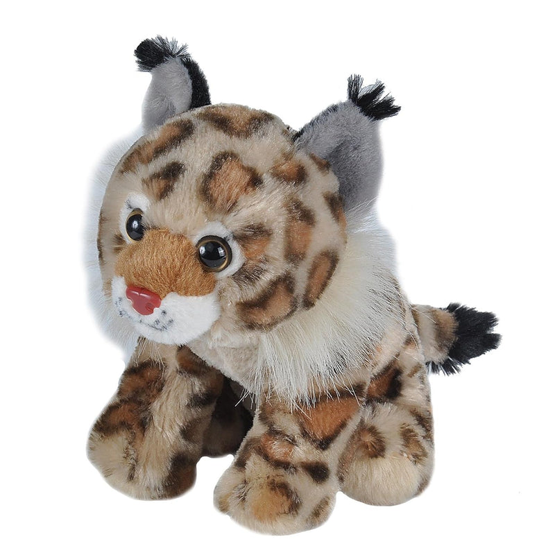 Wild Republic Bobcat Plush, Stuffed Animal, Plush Toy, Gifts for Kids, Cudd