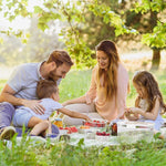 Fresh Produce Vegetable Fruit Storage Containers 3Piece Set, Bpa-Free, Partitioned Salad Container, Fridge Organizers, Used In Storing Fruits Vegetables, White