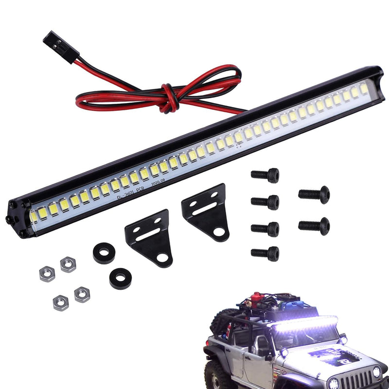 Rc Light Bar 36 Led Lights Kit For Traxxas Slash Rustler Scx10 1/10 1/8 Scale