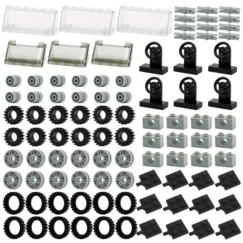 Wheels And Axles Sets Tires, 102 Car Parts And Pieces, Windshield Steering