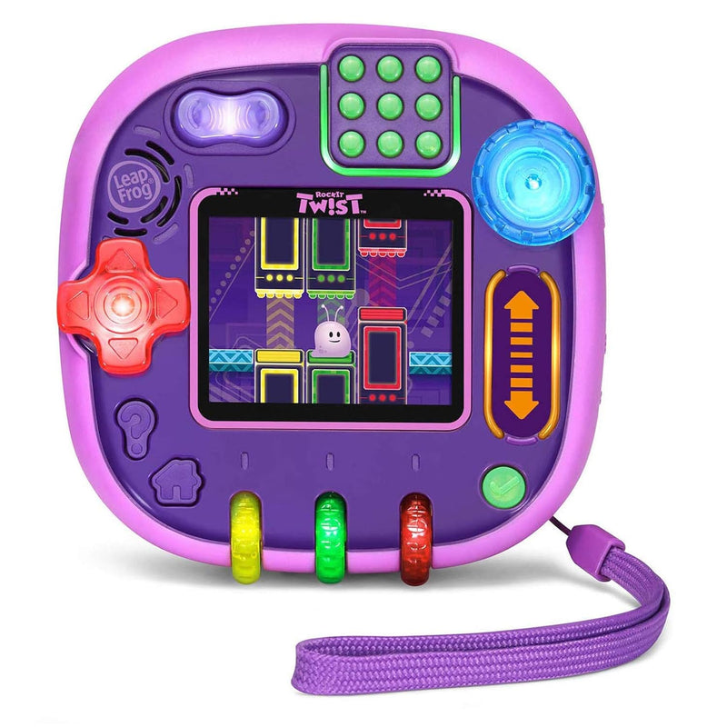 LeapFrog RockIt Twist Handheld Learning Game System, Purple