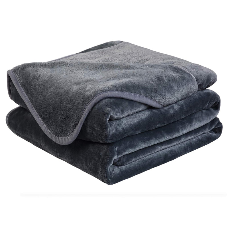 Soft California King Blanket Warm Fuzzy Microplush Lightweight Thermal Fleece
