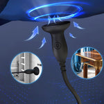 Vibrating Urethral Sound Silicone Penis Plug With Suction Cup And 10 Vibration Modes Adult Sex Toys For Men Deep Urethral Stimulation (10.82'')