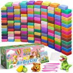 Air Dry Clay Modeling Magic Kit for Kids with 138 Vibrant Colors